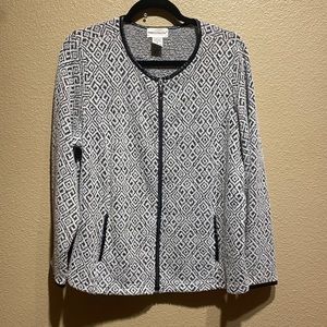 Rabecca Malone Zip Up Sweater